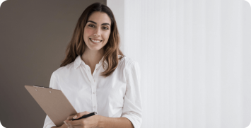 front-view-elegant-businesswoman-holding-clipboard-with-copy-space front-view-elegant-businesswoman-holding-clipboard